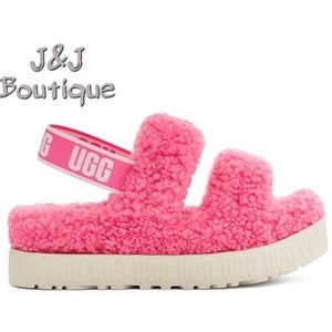 UGG Oh Fluffita Fur Slides